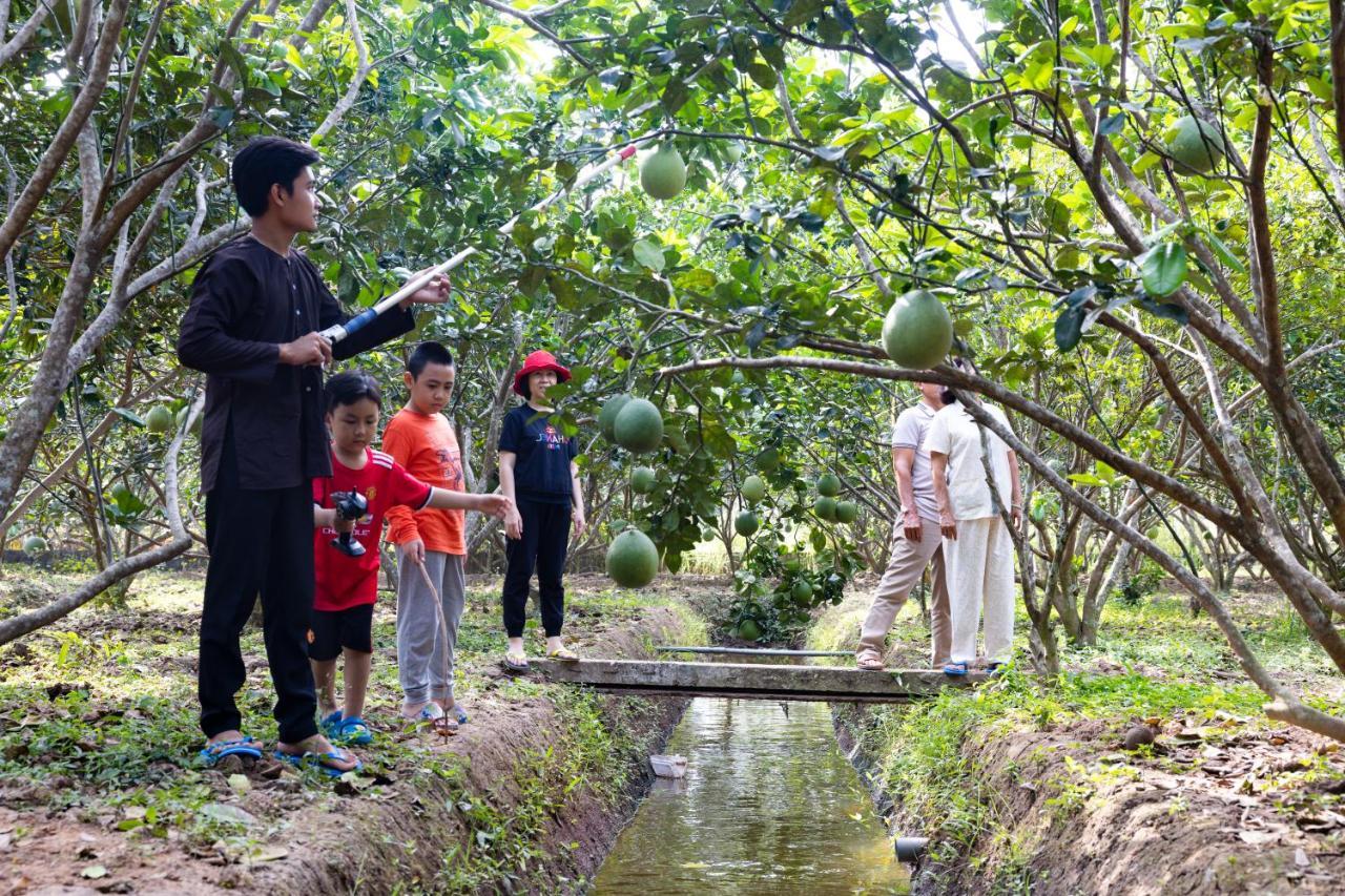 Con Phung Resort Mekong - Nature Escape With Free Boat Shuttle & Fishing Ben Tre Buitenkant foto