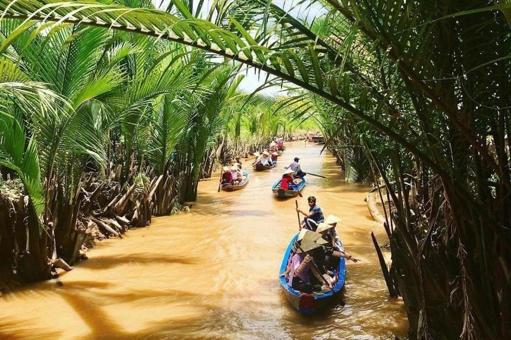 Con Phung Resort Mekong - Nature Escape With Free Boat Shuttle & Fishing Ben Tre Buitenkant foto