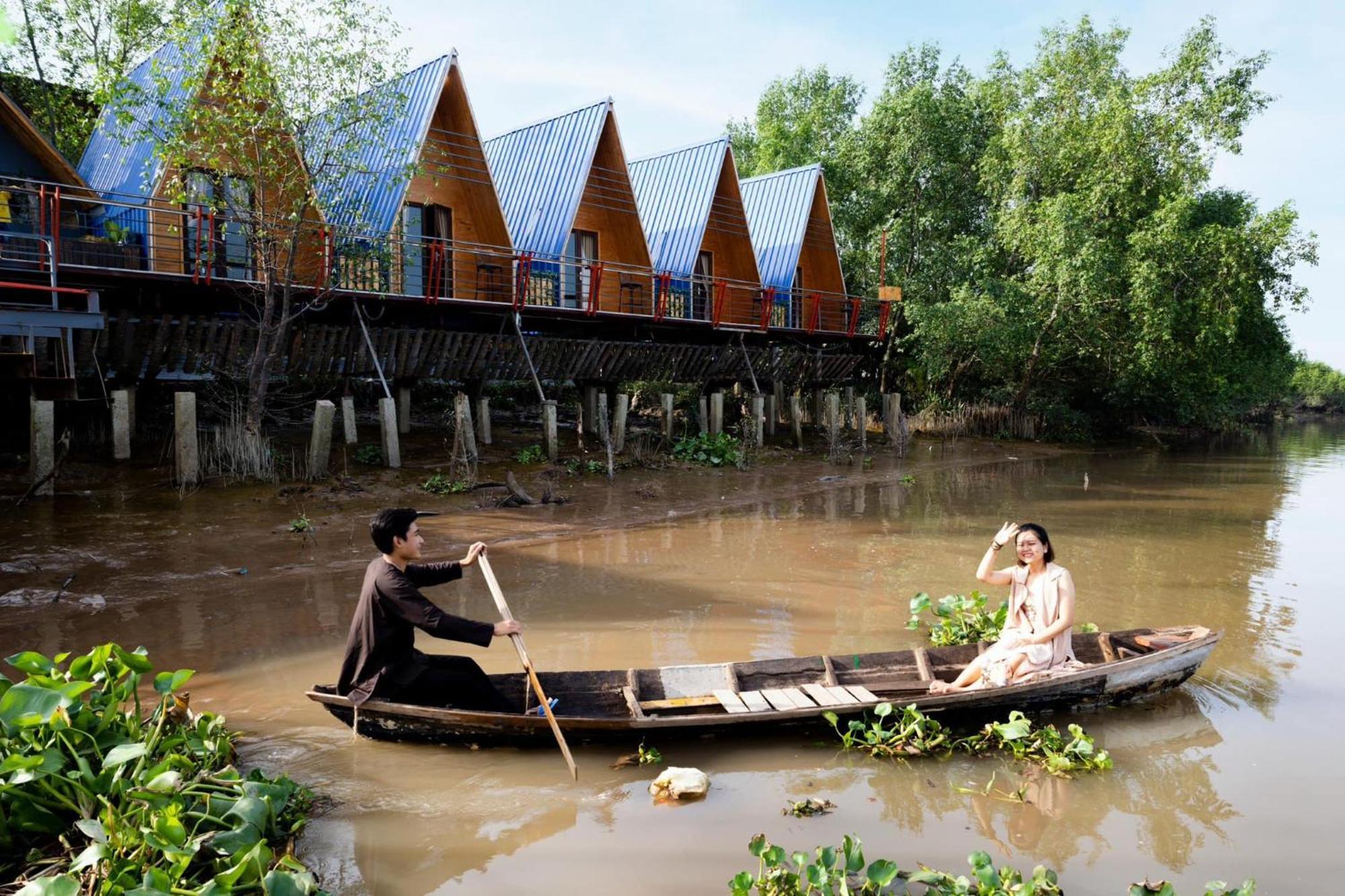 Con Phung Resort Mekong - Nature Escape With Free Boat Shuttle & Fishing Ben Tre Buitenkant foto