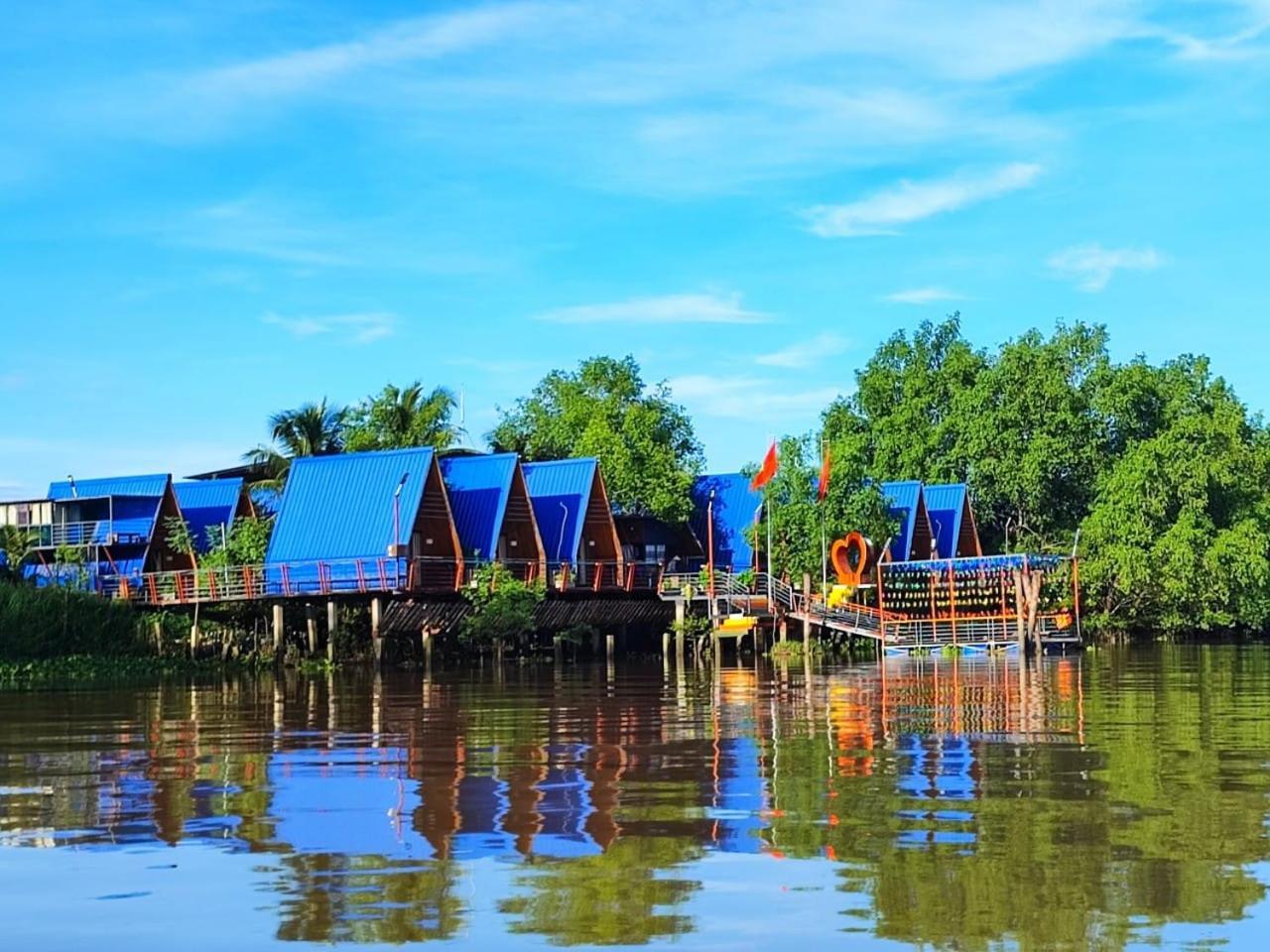 Con Phung Resort Mekong - Nature Escape With Free Boat Shuttle & Fishing Ben Tre Buitenkant foto